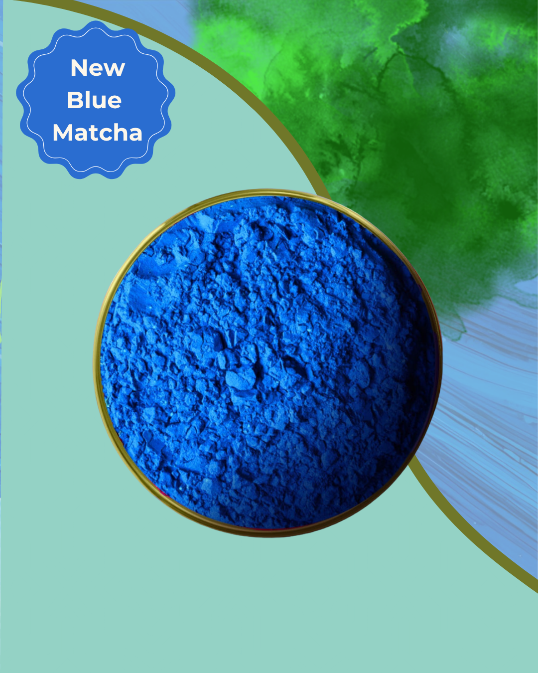 BLUE MATCHA – Calm Energy Blend